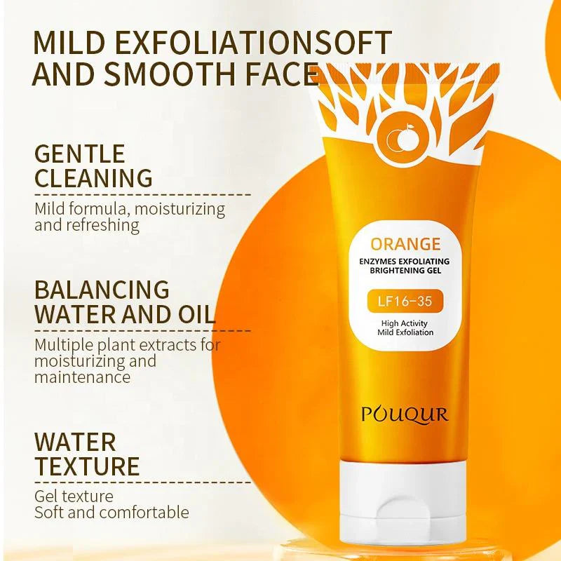 Orange Exfoliating gel