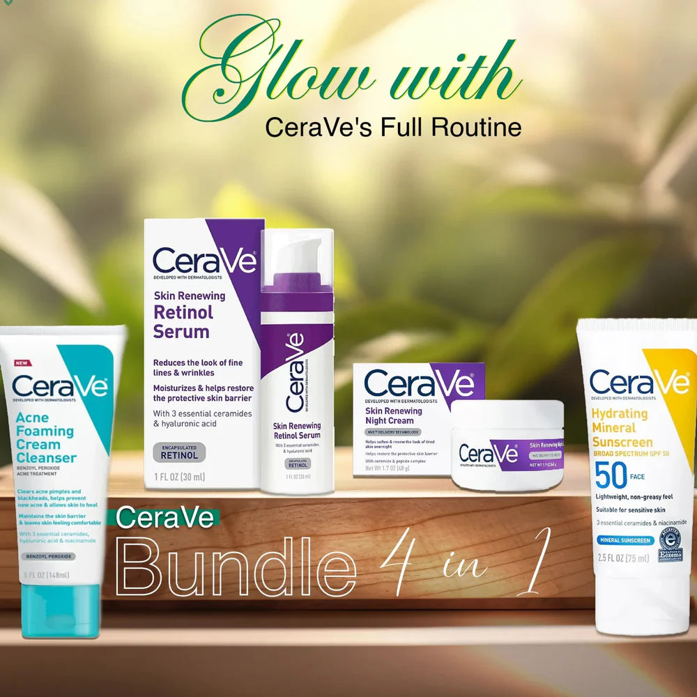 Cerave 4 In 1 Skincare Kit
