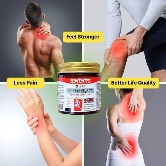 Japanese Soothing Massage Gel for Back, Knee, Joint, Muscle Pain Relief Gel (100 g)
